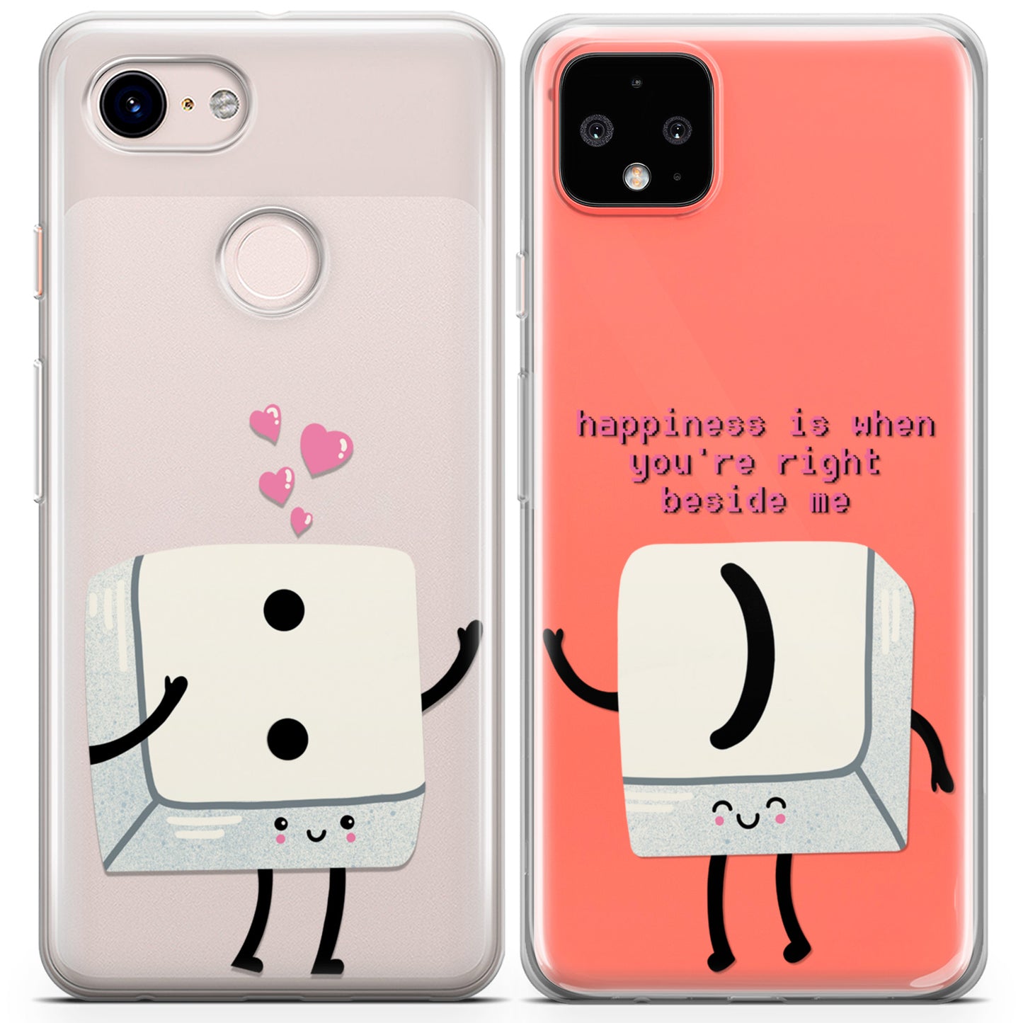 Cavka iPhone Couple Cases Funny Keys