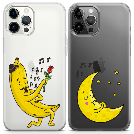 Cavka iPhone Couple Cases Banana Serenade