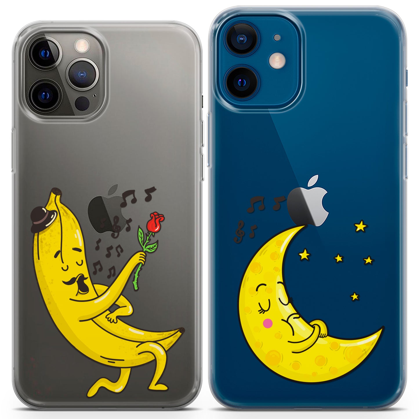 Cavka iPhone Couple Cases Banana Serenade