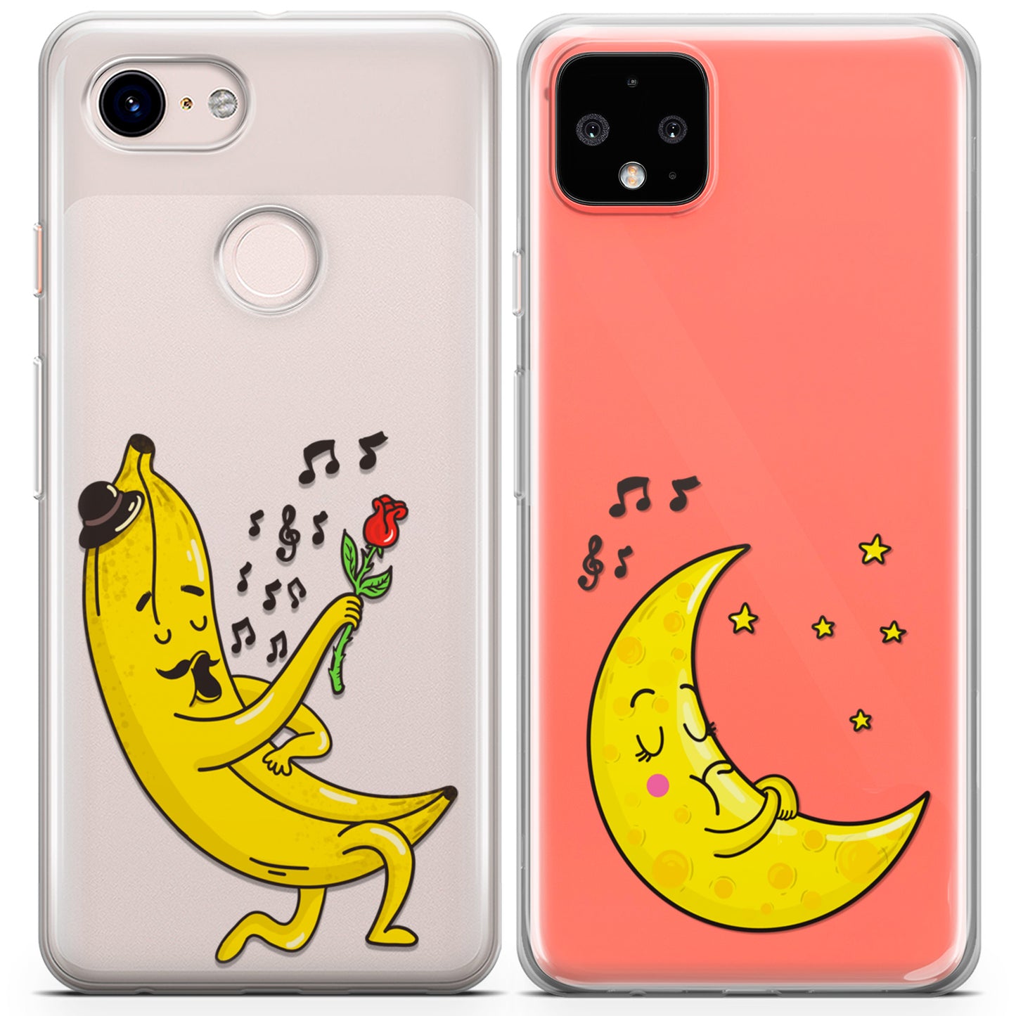 Cavka iPhone Couple Cases Banana Serenade