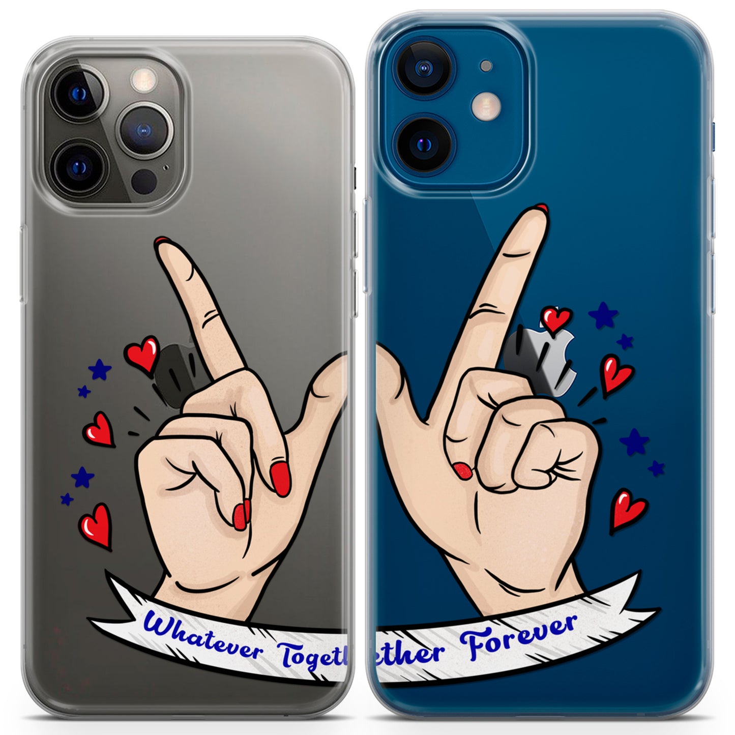 Cavka iPhone Couple Cases Whatever Together Forever