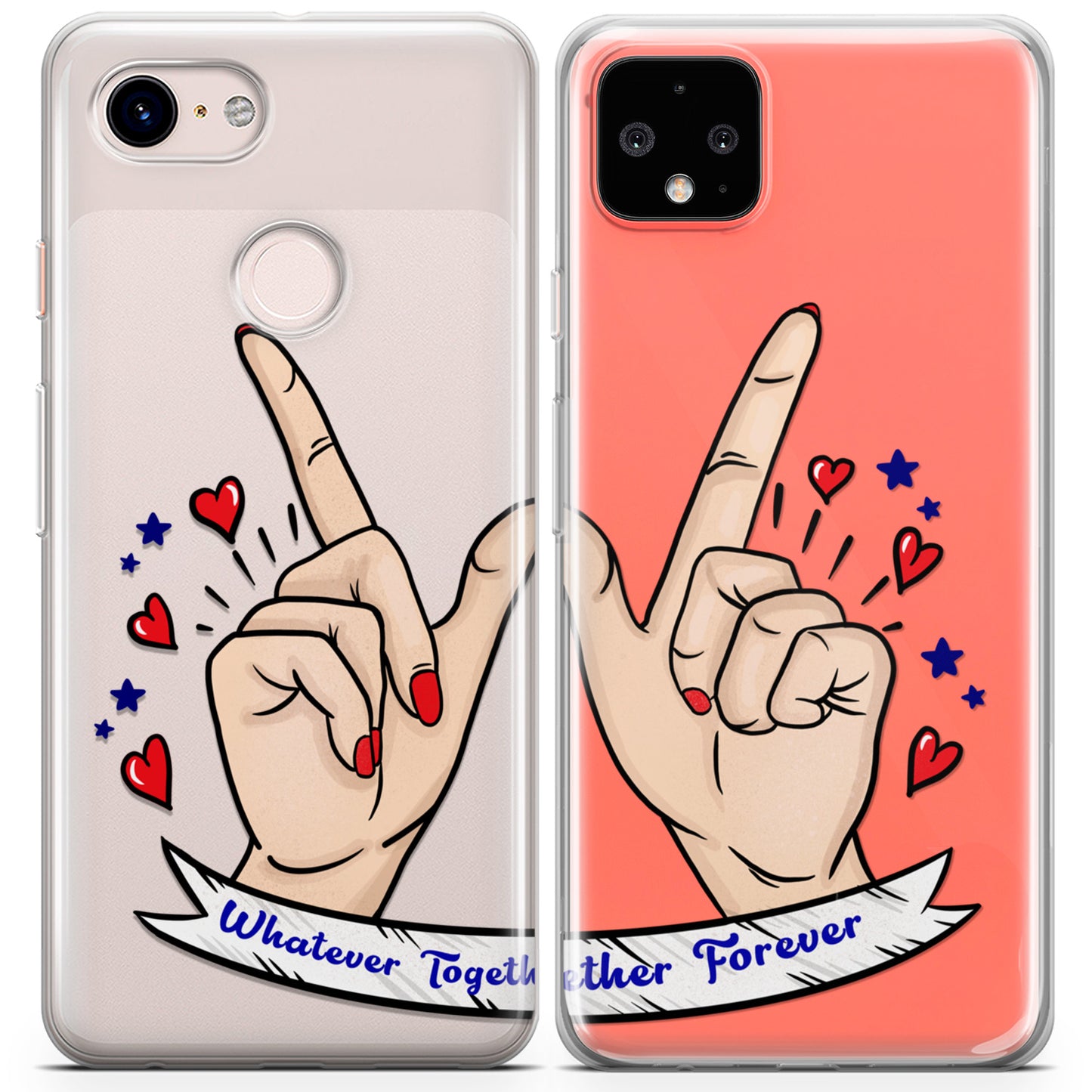 Cavka iPhone Couple Cases Whatever Together Forever