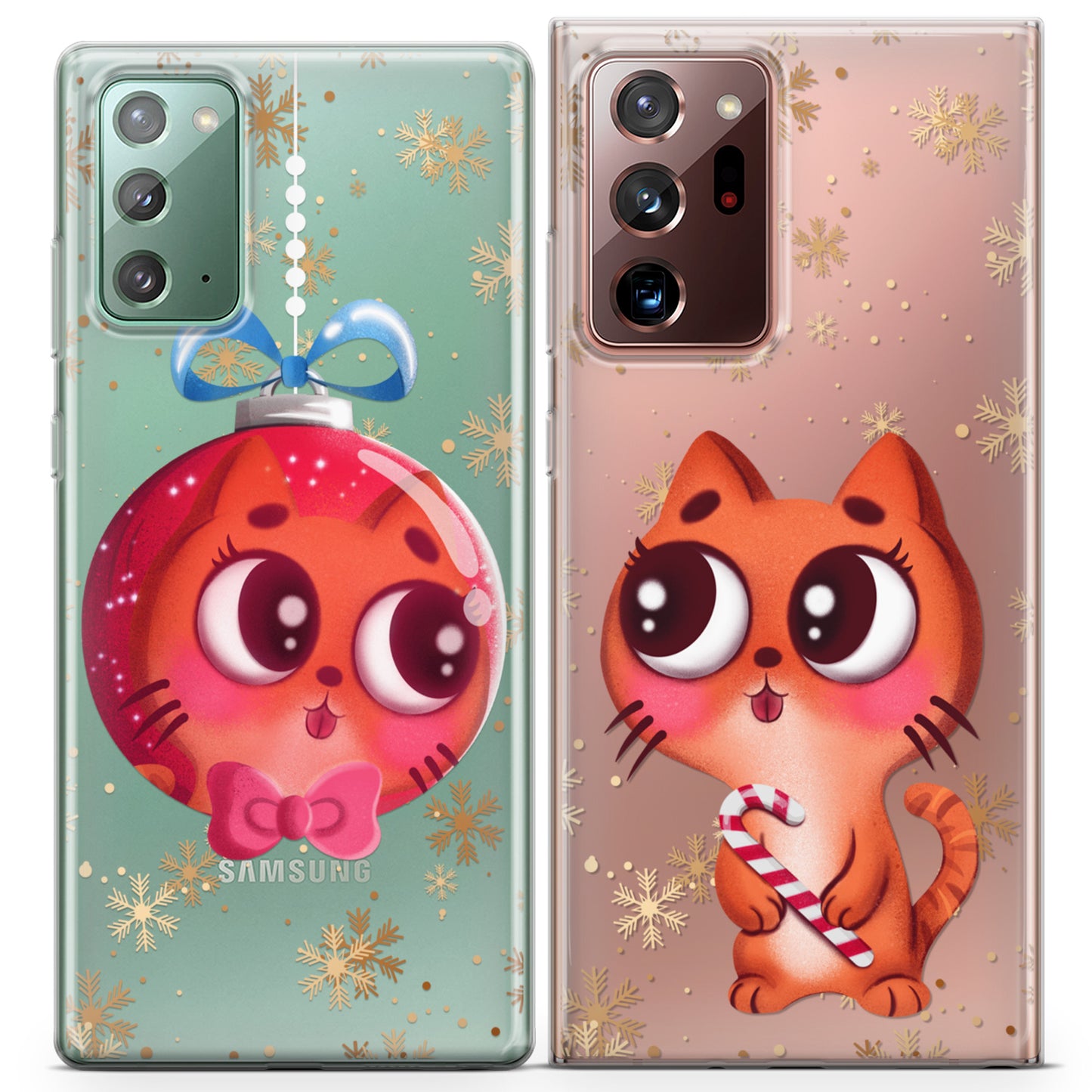 Cavka iPhone Couple Cases Christmas Ball