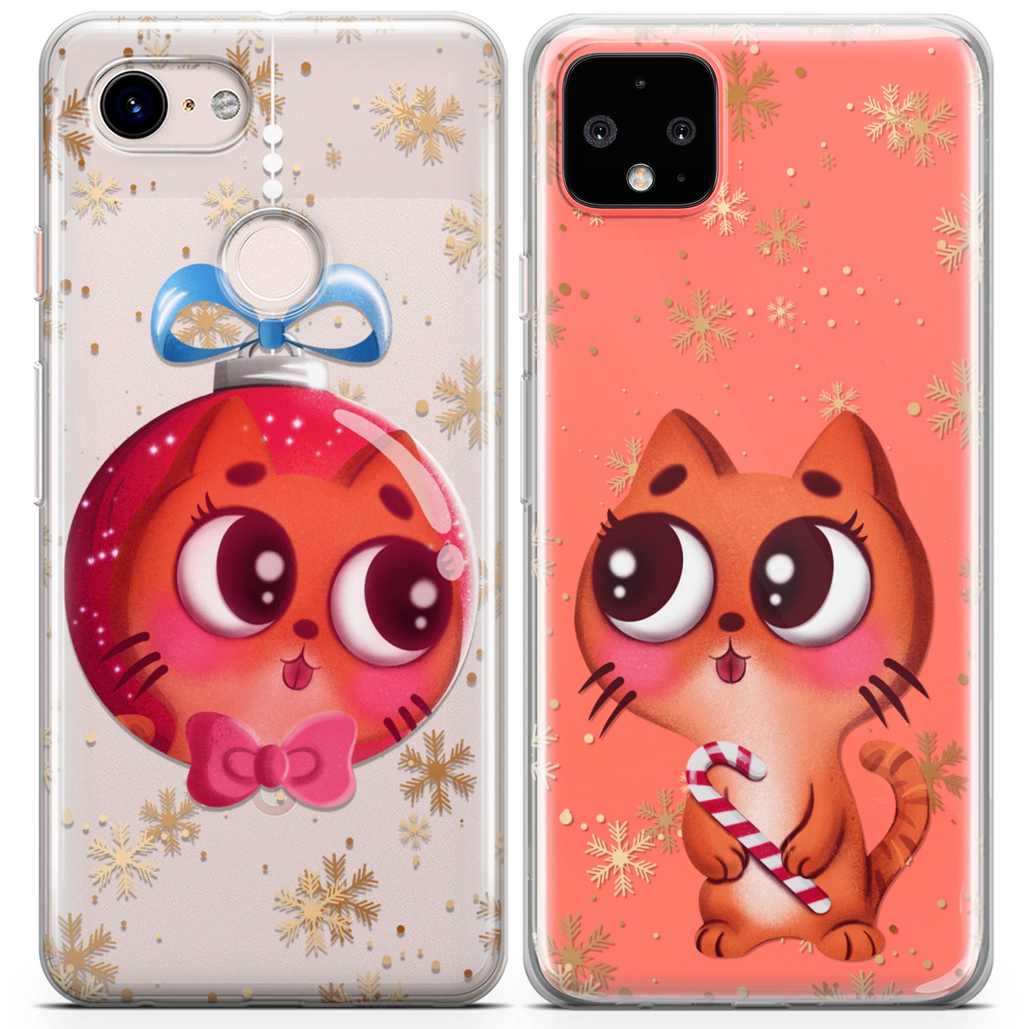 Cavka iPhone Couple Cases Christmas Ball