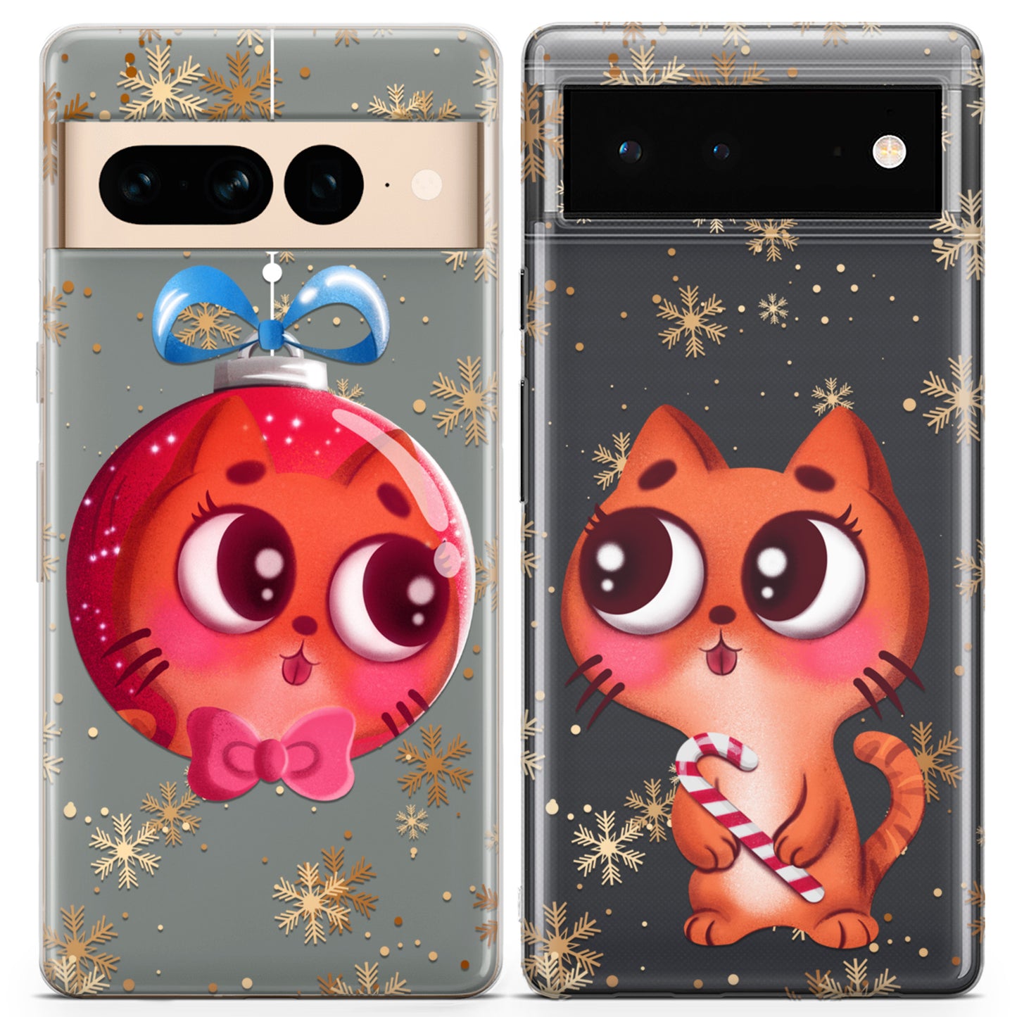 Cavka iPhone Couple Cases Christmas Ball