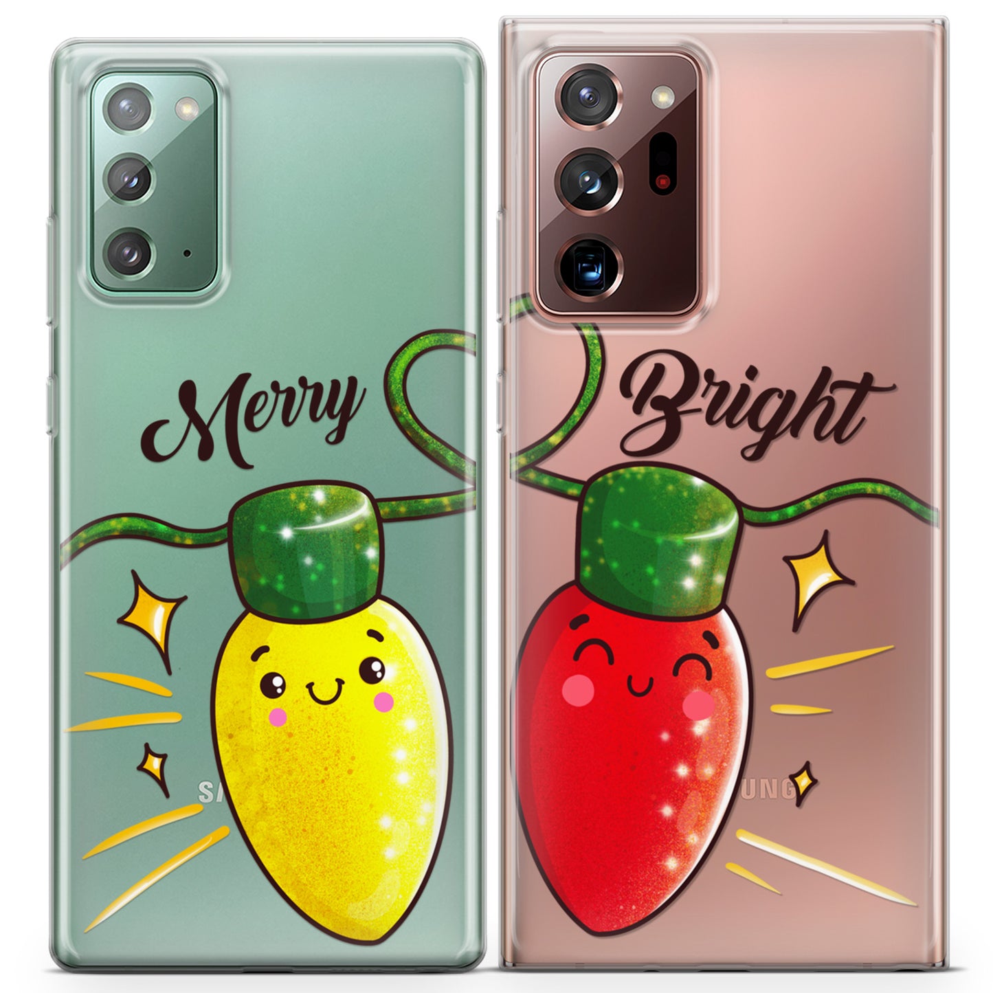 Cavka iPhone Couple Cases Merry Bright