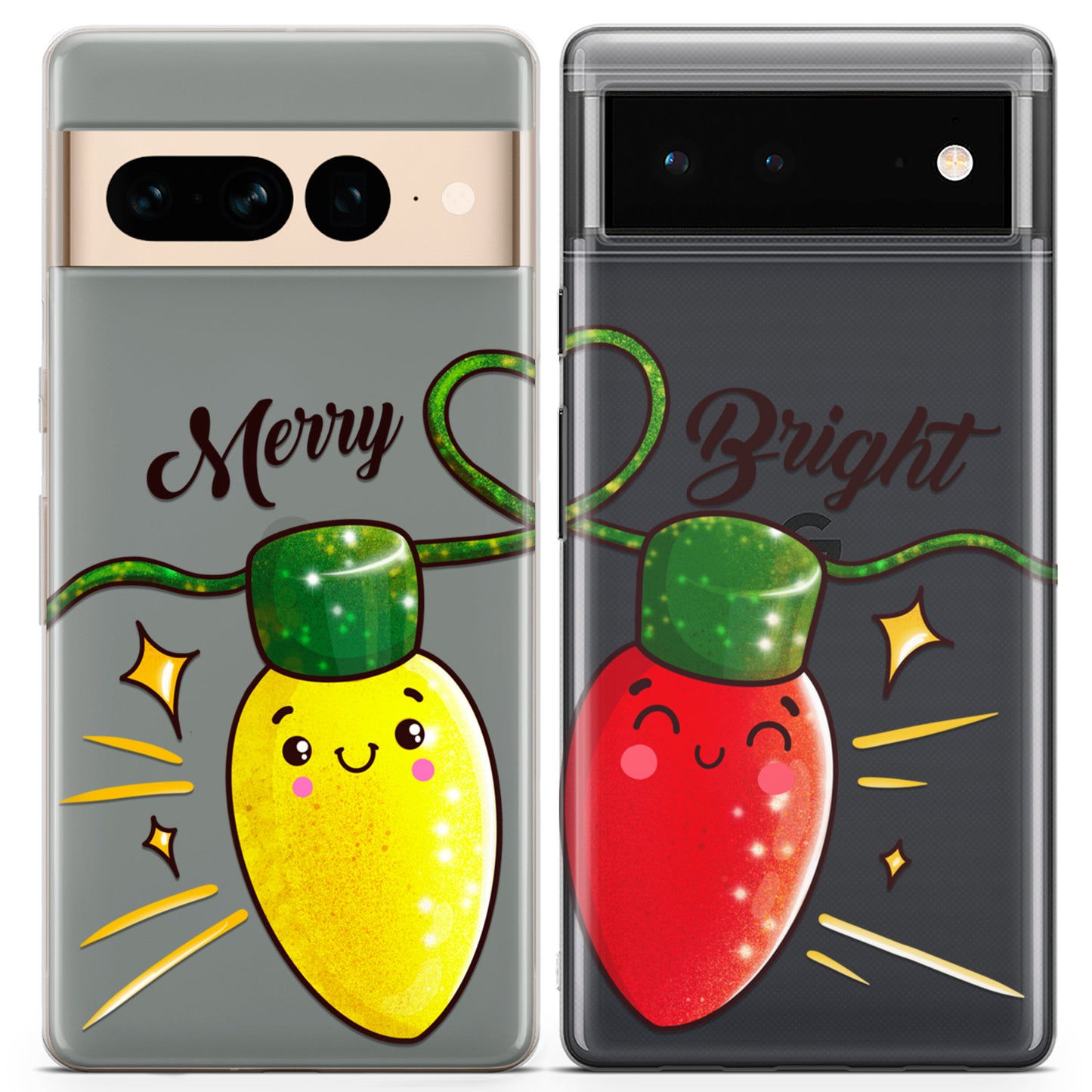 Cavka iPhone Couple Cases Merry Bright