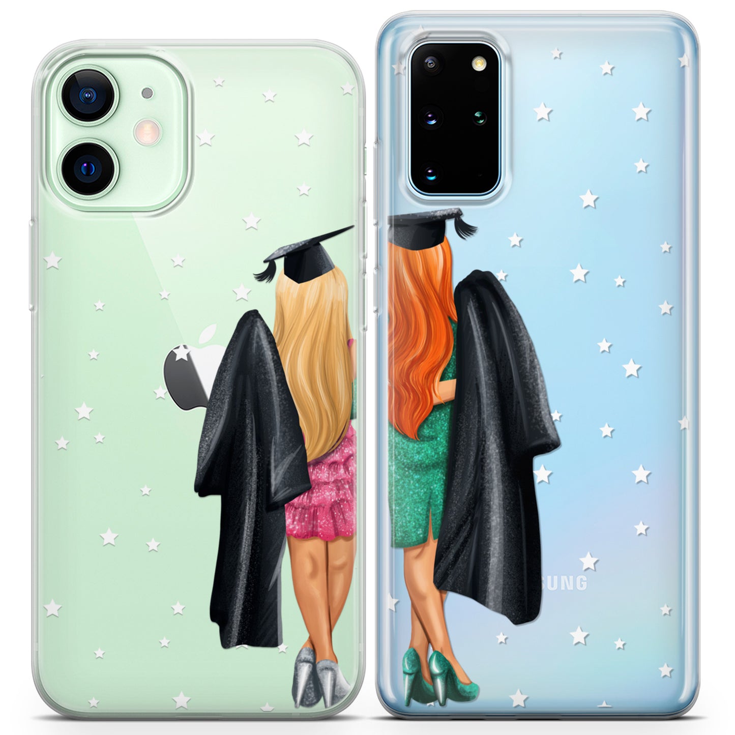 Cavka iPhone Couple Cases Graduation Day