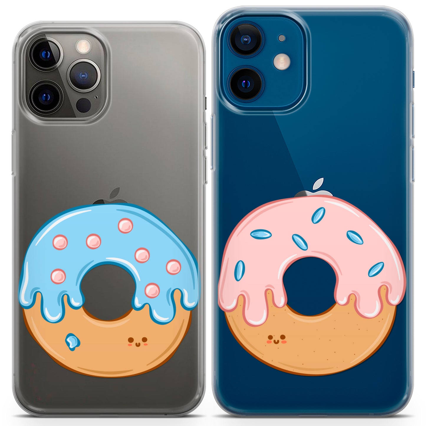 Cavka iPhone Couple Cases Glazed Donuts