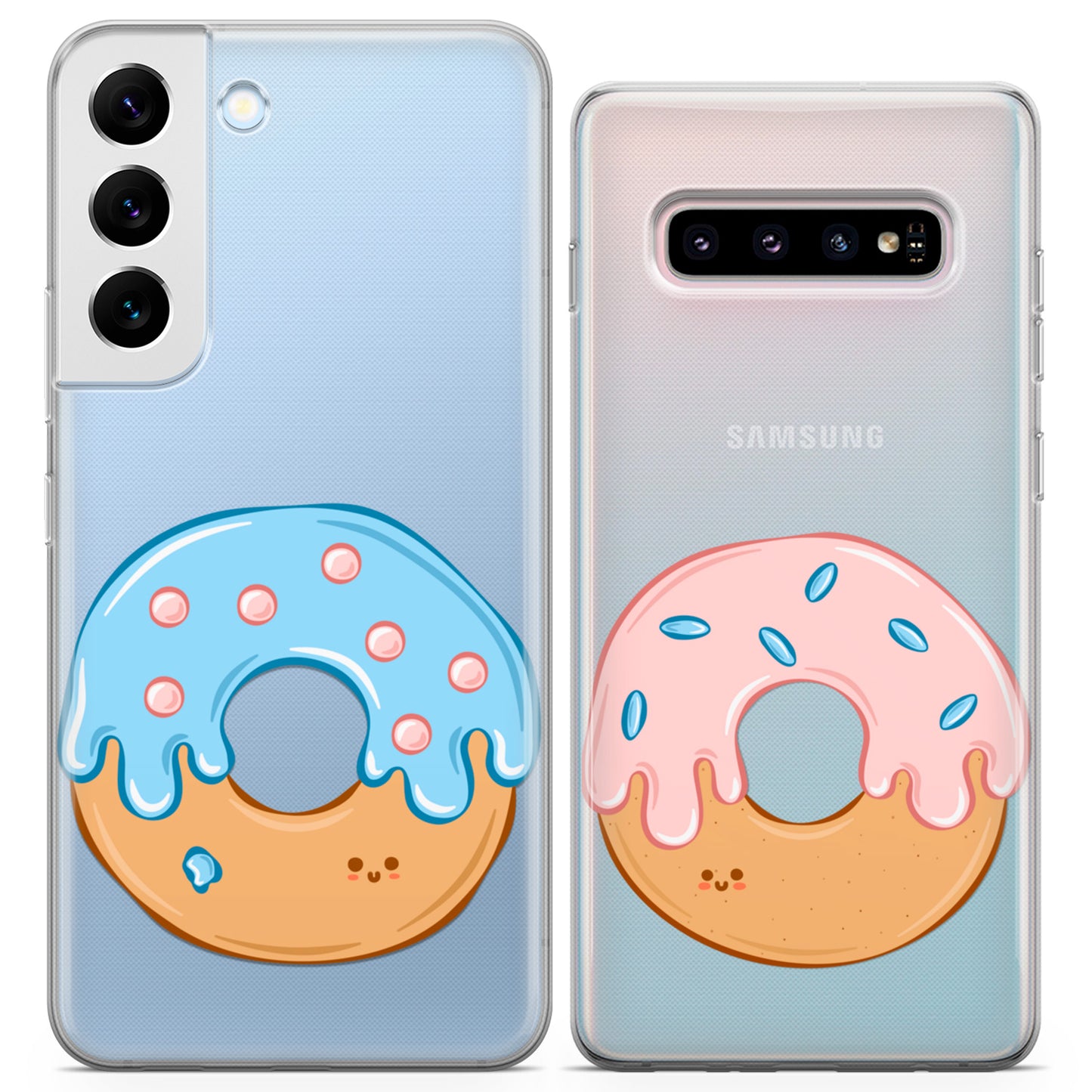 Cavka iPhone Couple Cases Glazed Donuts