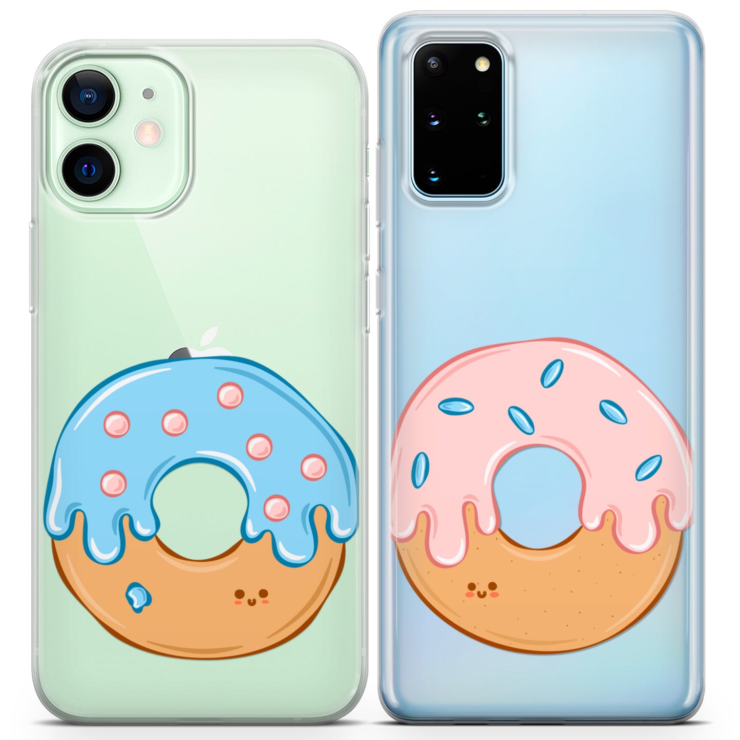 Cavka iPhone Couple Cases Glazed Donuts