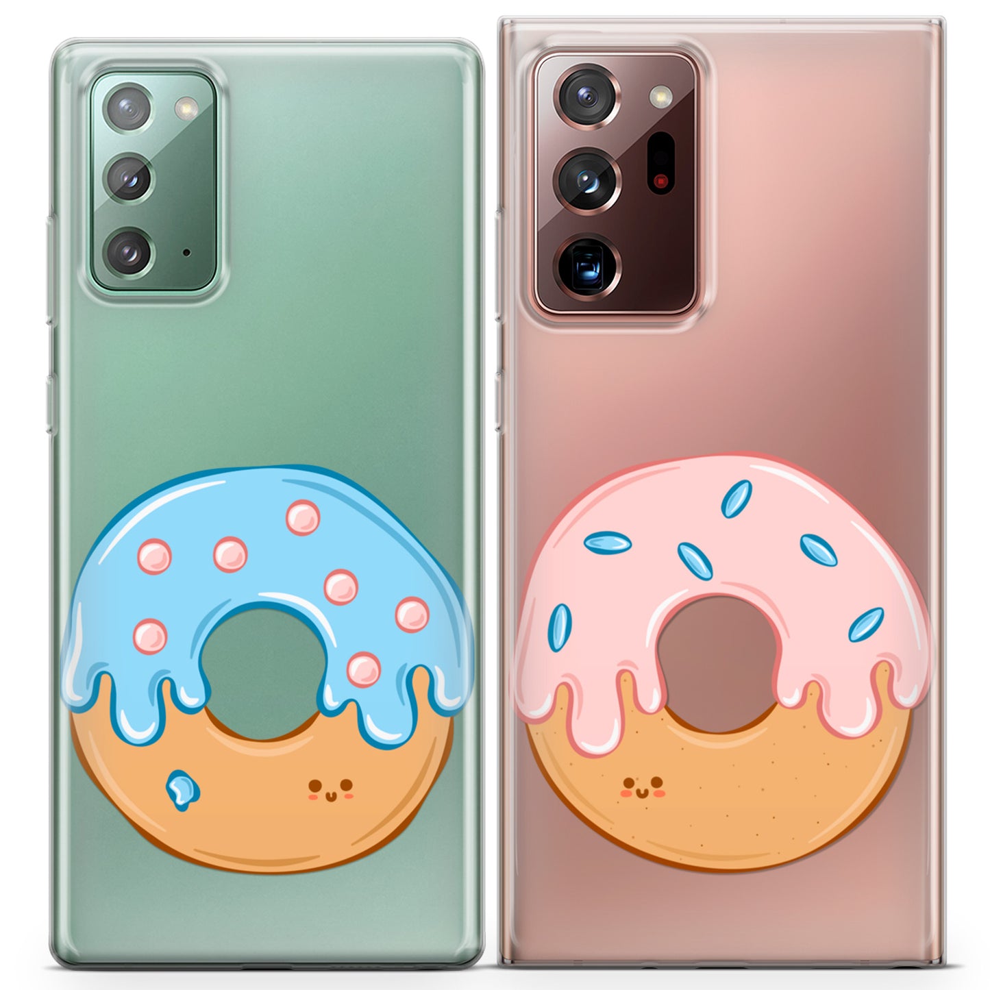 Cavka iPhone Couple Cases Glazed Donuts