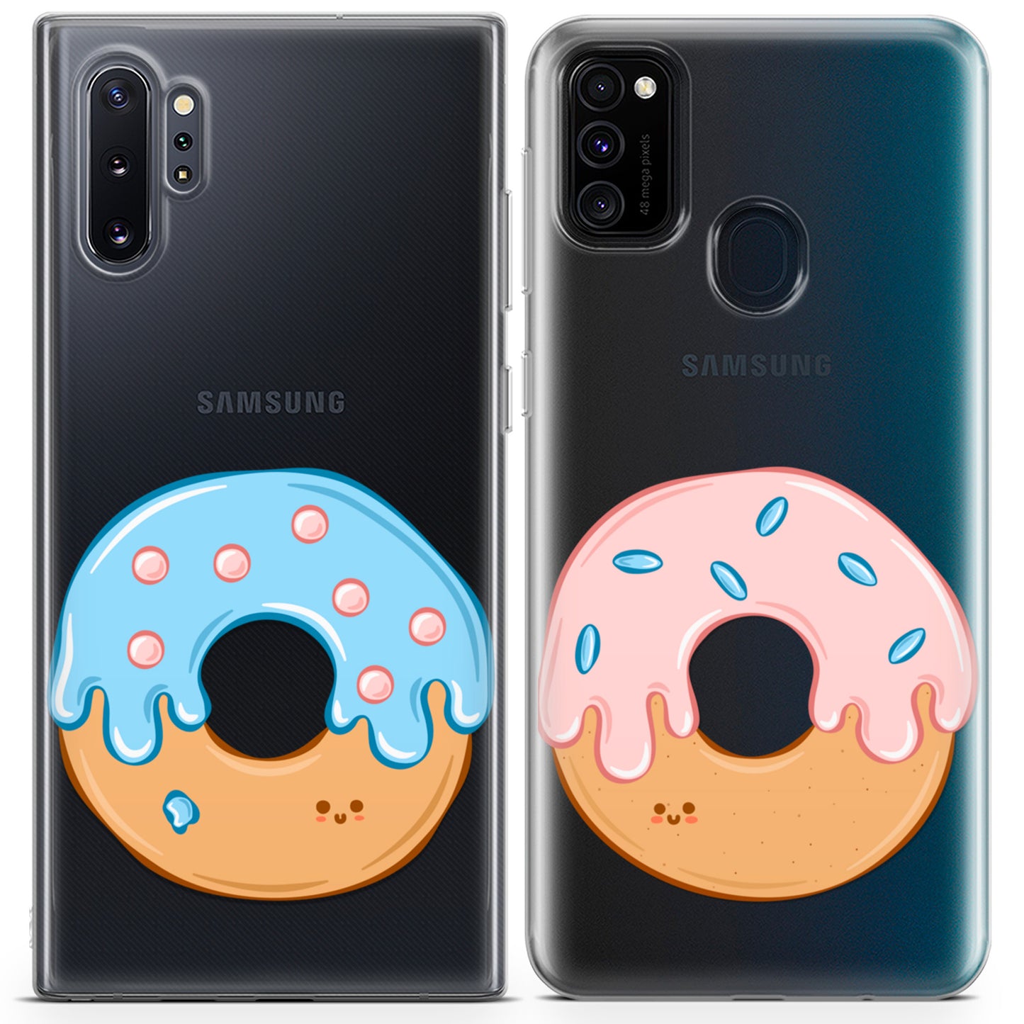 Cavka iPhone Couple Cases Glazed Donuts