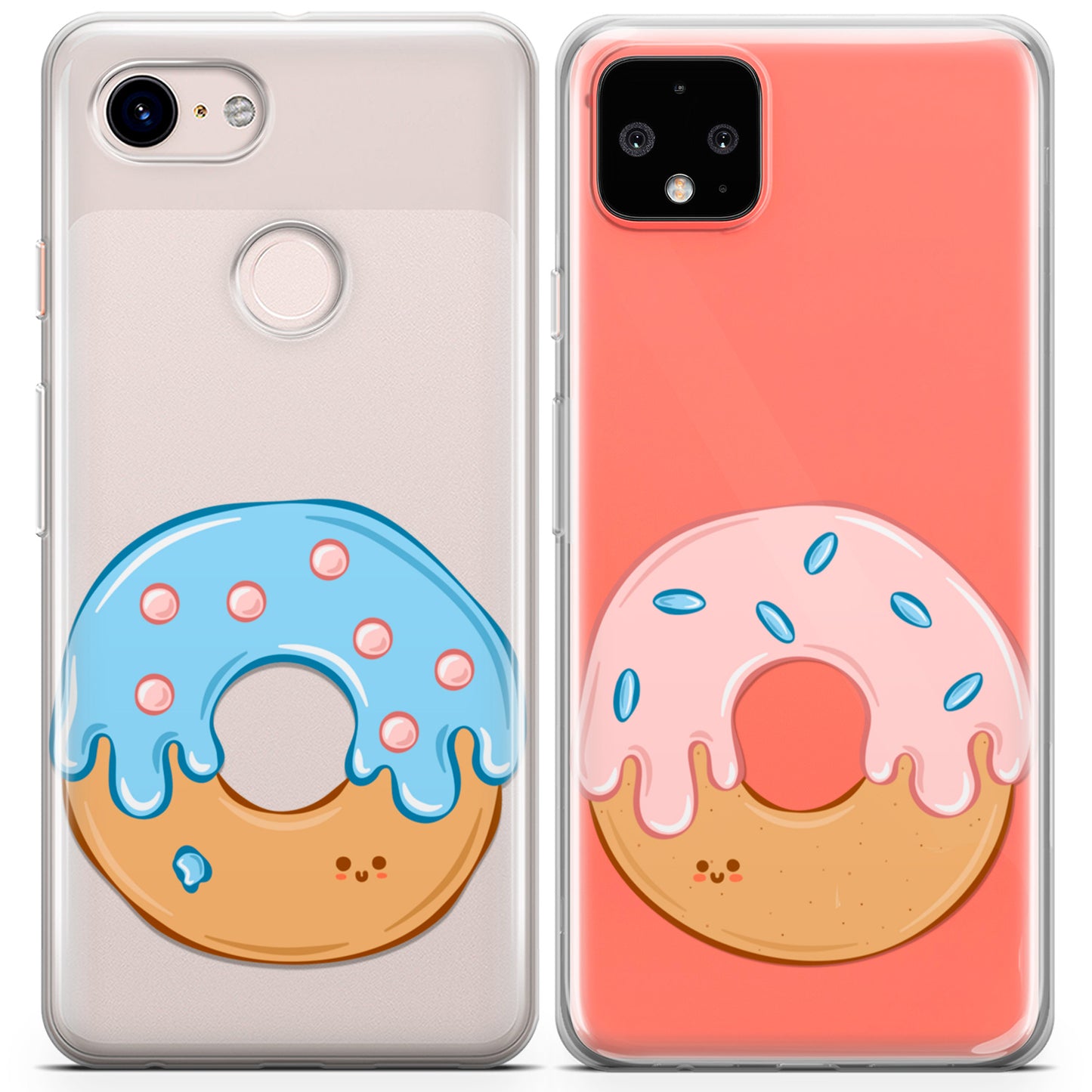 Cavka iPhone Couple Cases Glazed Donuts