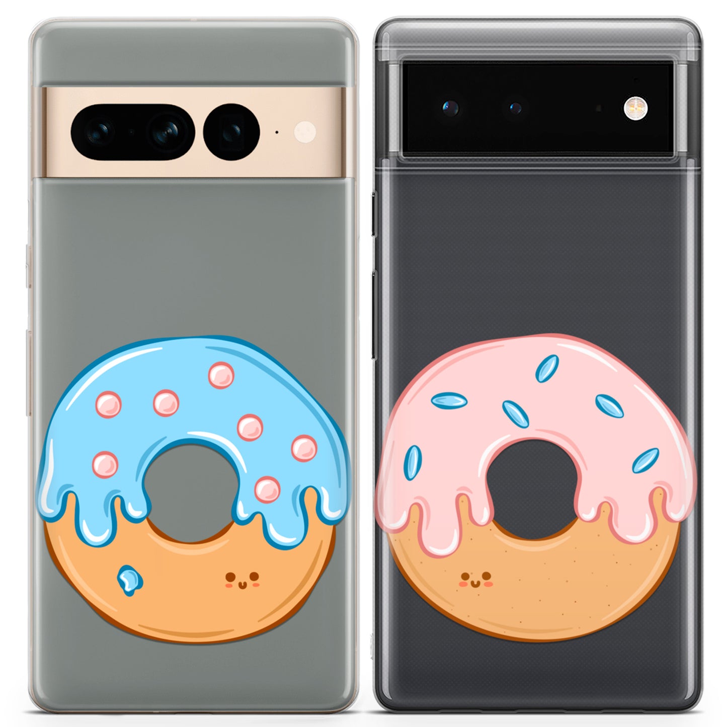 Cavka iPhone Couple Cases Glazed Donuts