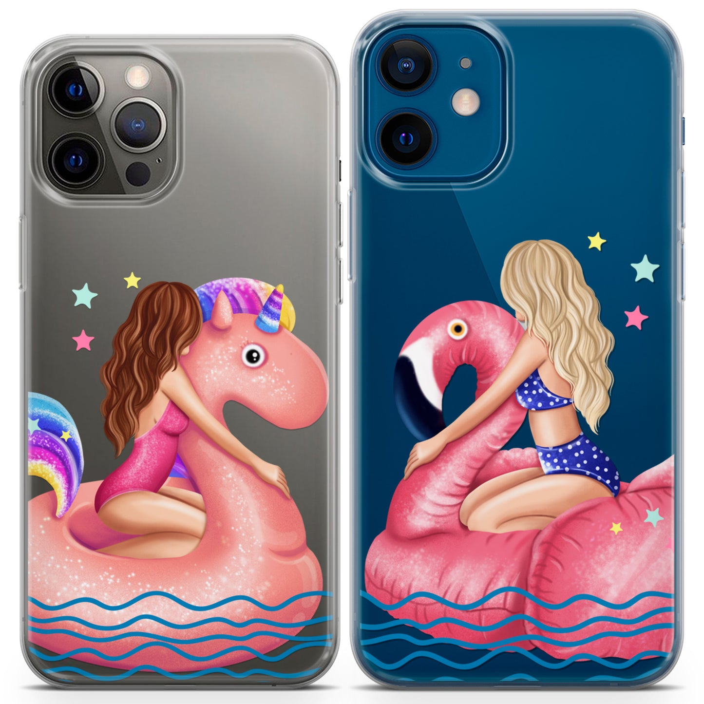 Cavka iPhone Couple Cases Party Pool