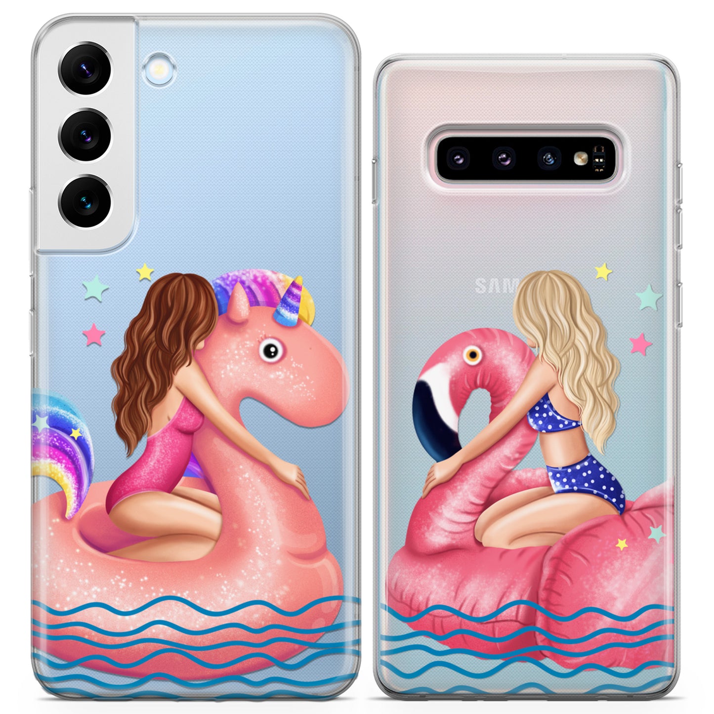 Cavka iPhone Couple Cases Party Pool