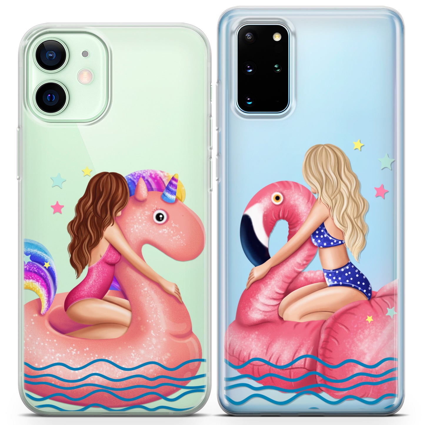 Cavka iPhone Couple Cases Party Pool