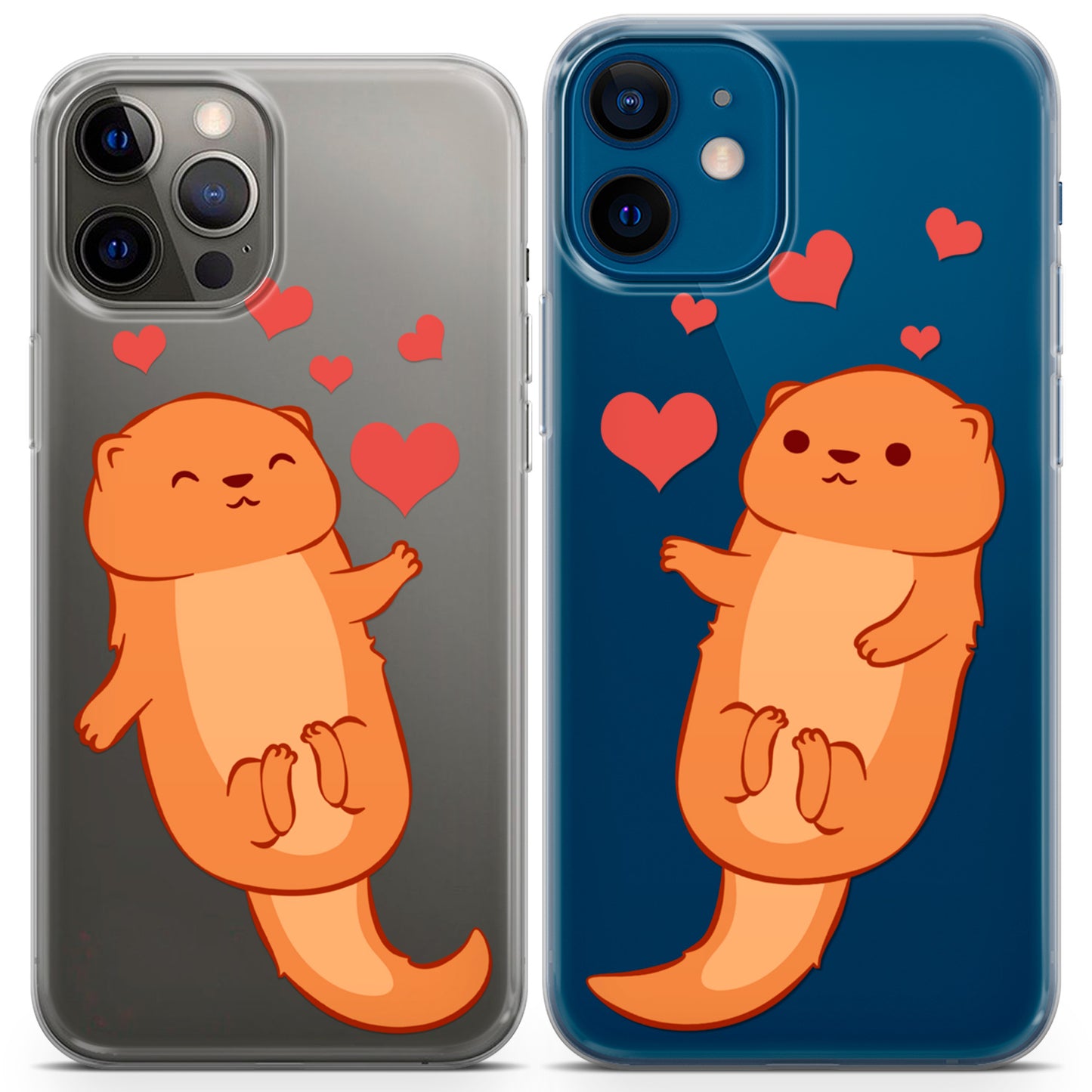 Cavka iPhone Couple Cases Lovely Otters