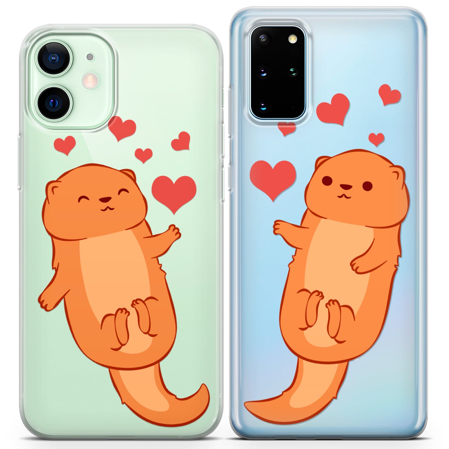 Cavka iPhone Couple Cases Lovely Otters