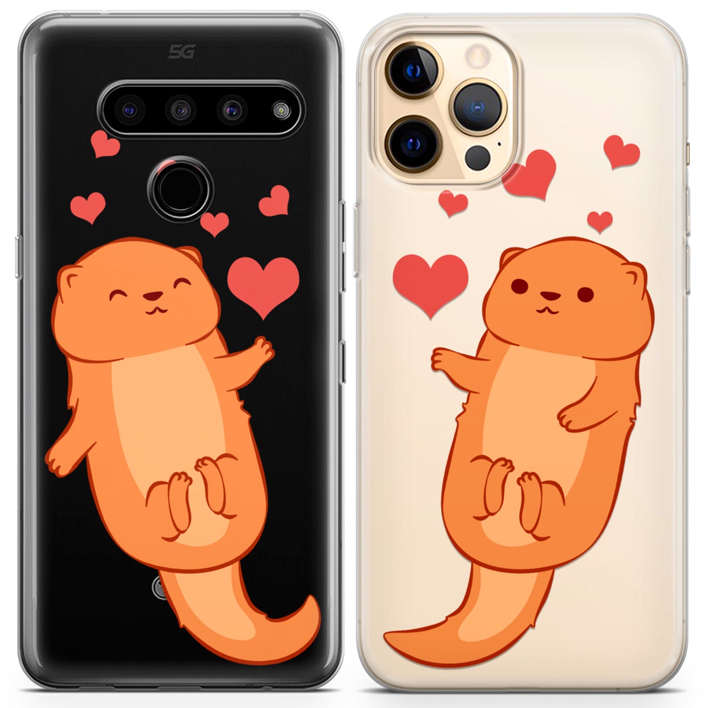 Cavka iPhone Couple Cases Lovely Otters