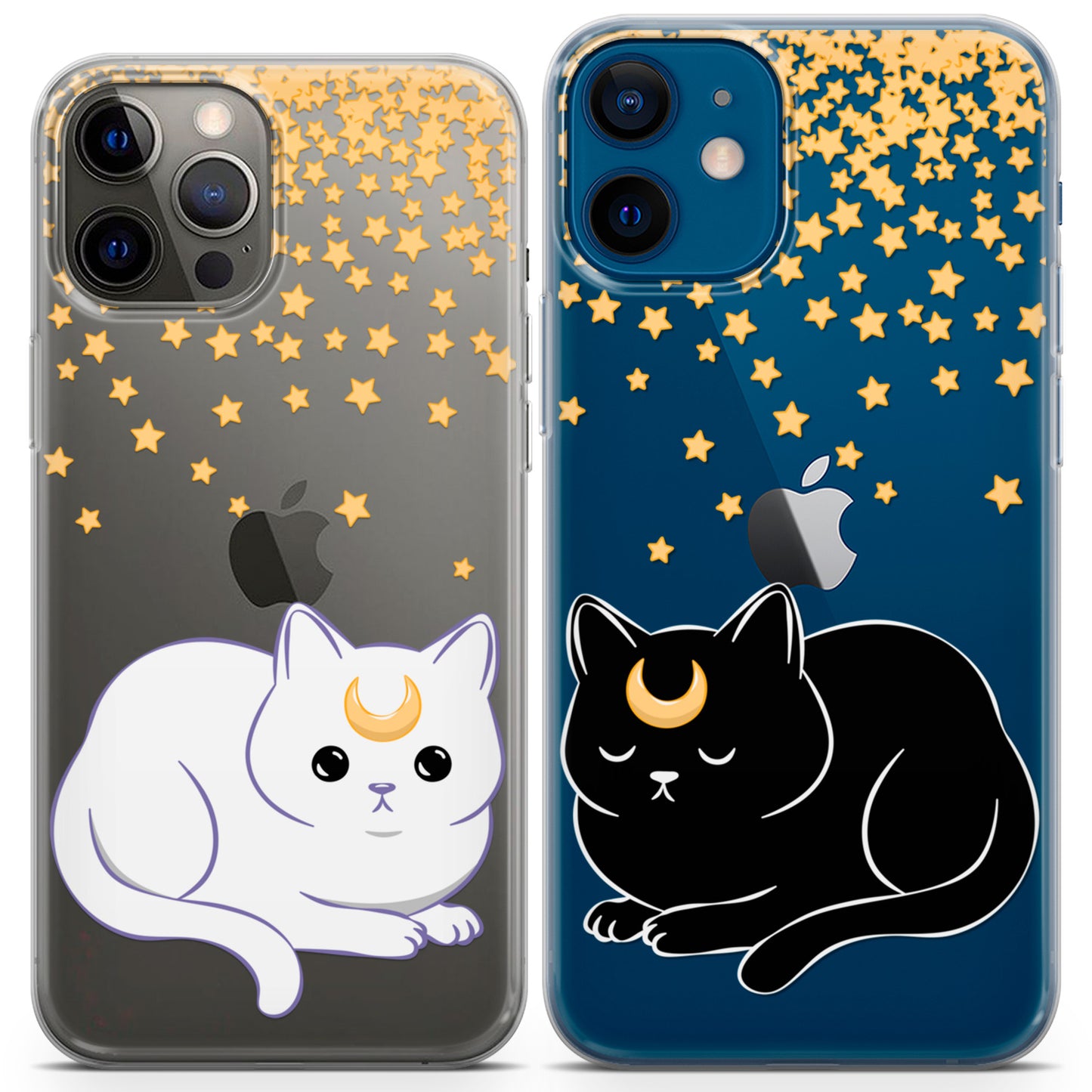 Cavka iPhone Couple Cases Starry Cats