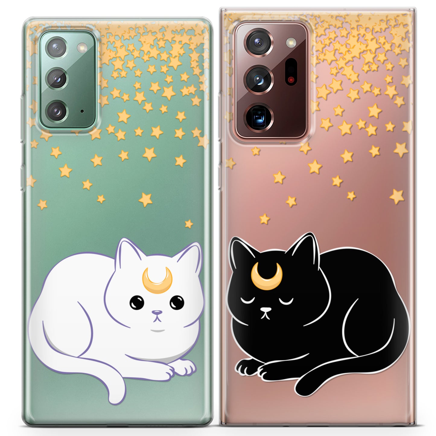 Cavka iPhone Couple Cases Starry Cats