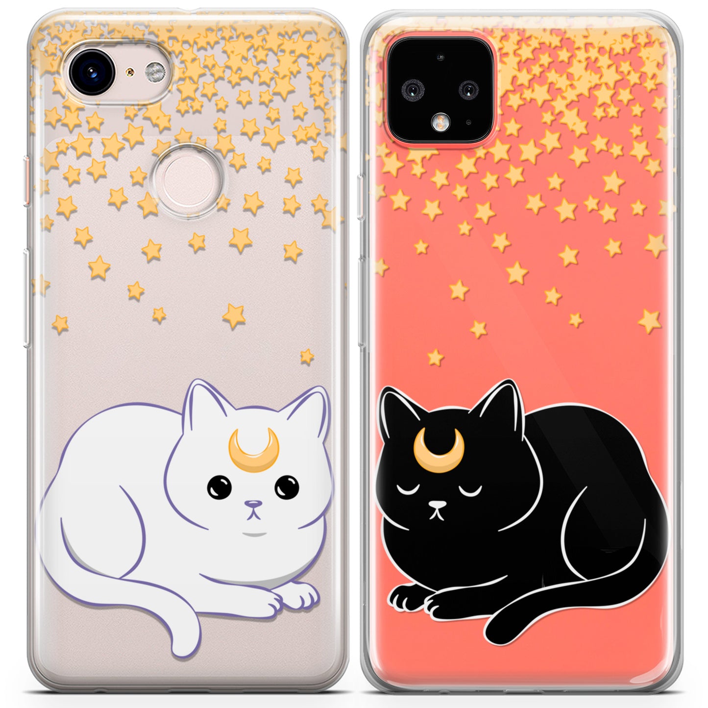 Cavka iPhone Couple Cases Starry Cats