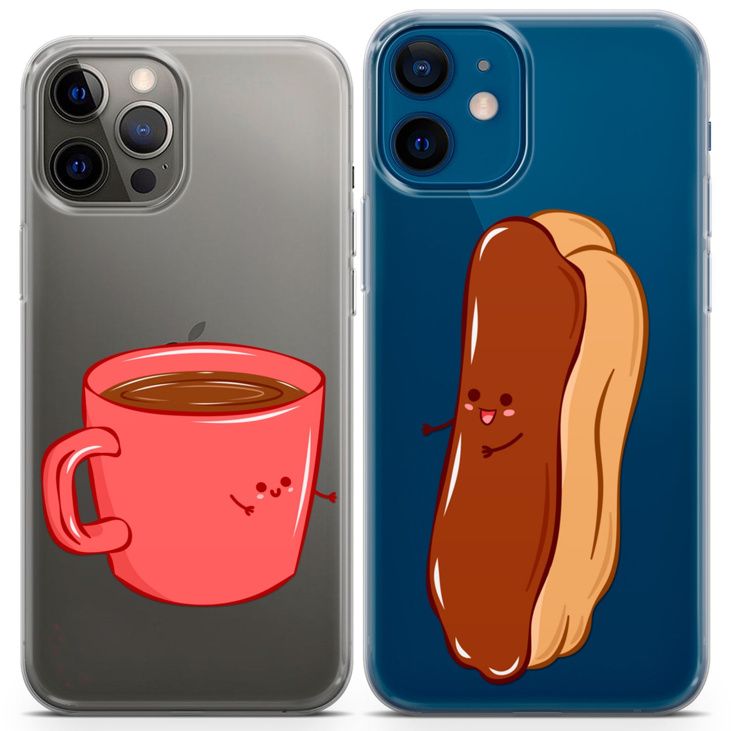 Cavka iPhone Couple Cases Chocolate Eclair