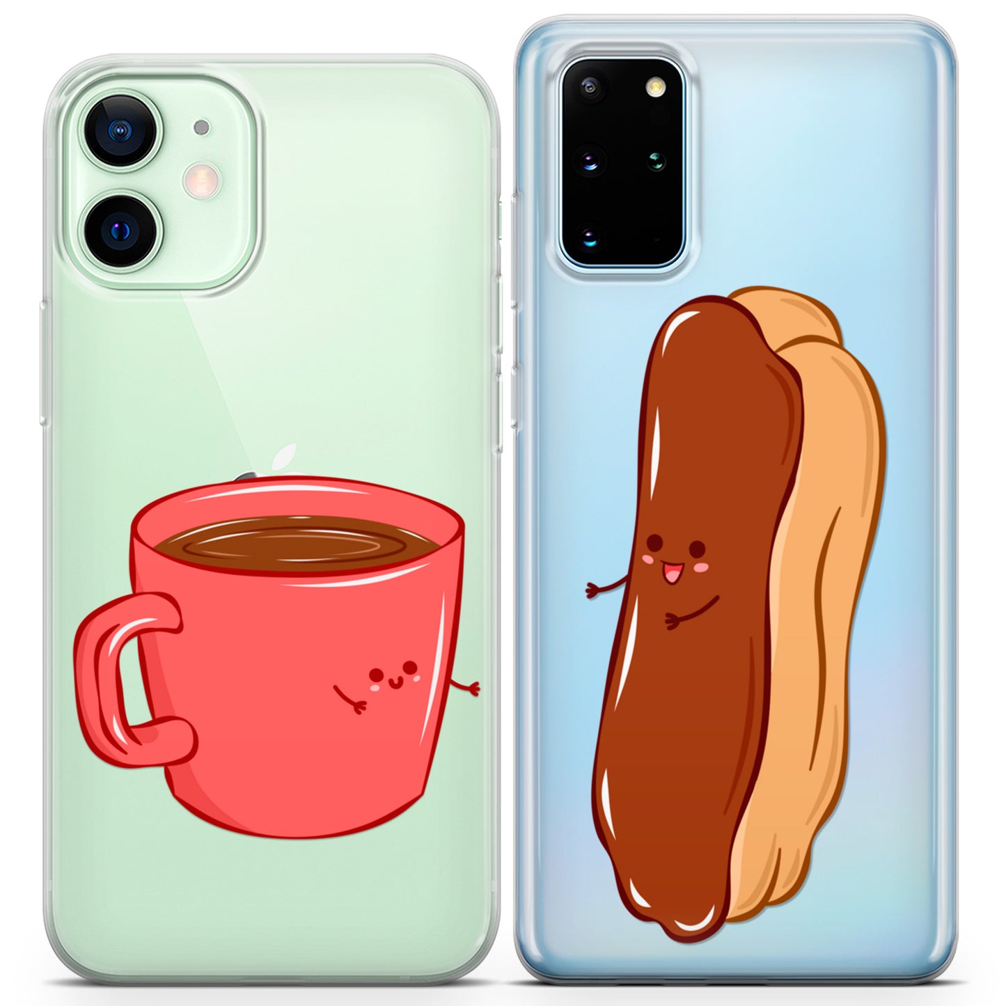 Cavka iPhone Couple Cases Chocolate Eclair