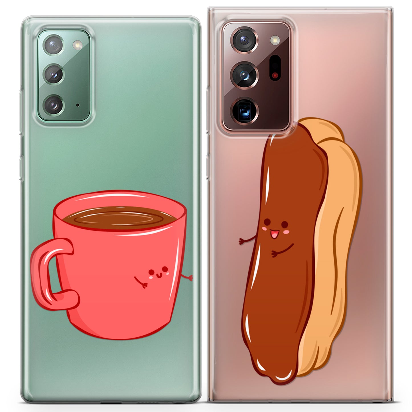 Cavka iPhone Couple Cases Chocolate Eclair