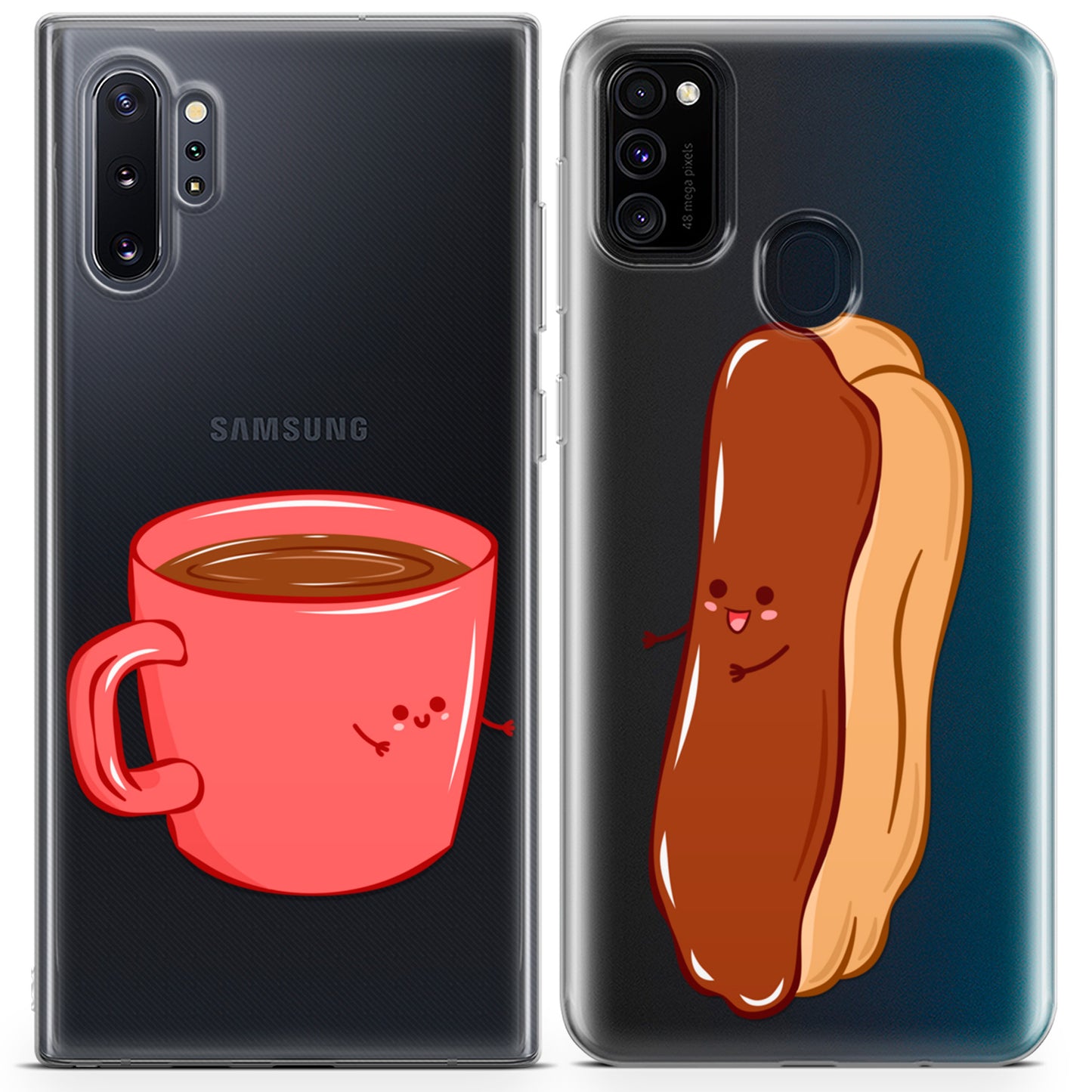 Cavka iPhone Couple Cases Chocolate Eclair