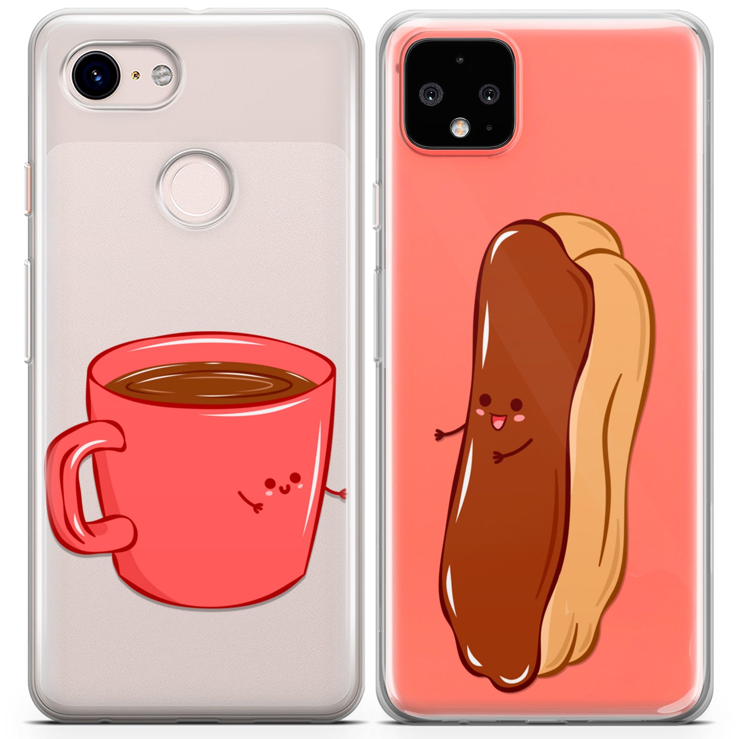 Cavka iPhone Couple Cases Chocolate Eclair