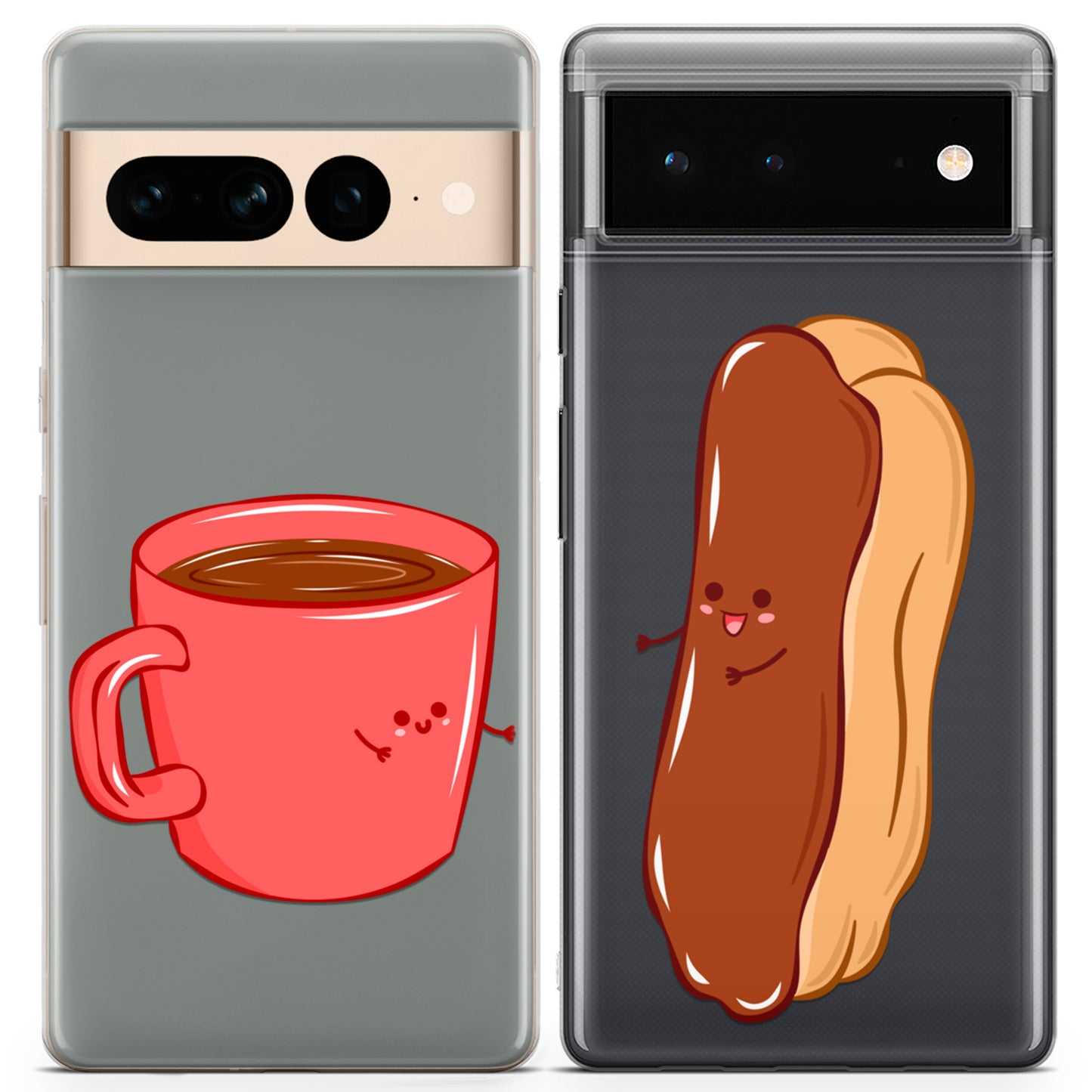 Cavka iPhone Couple Cases Chocolate Eclair