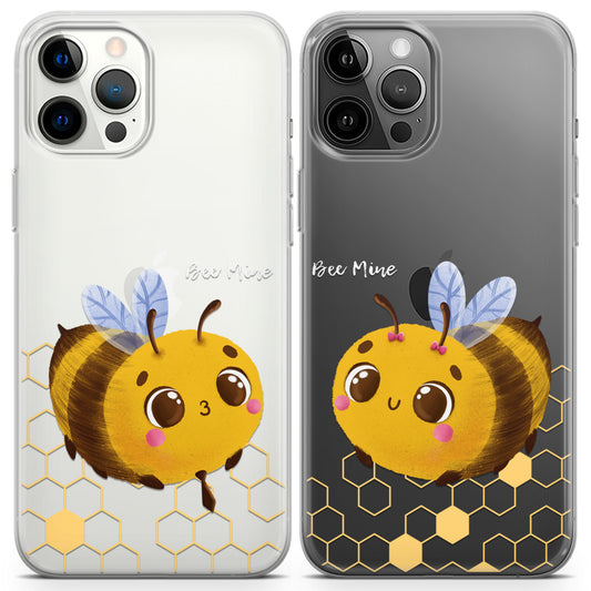 Cavka iPhone Couple Cases Bee Mine