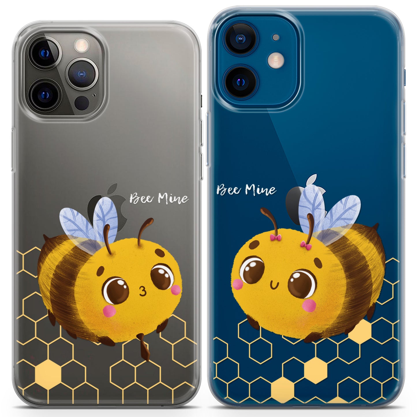 Cavka iPhone Couple Cases Bee Mine