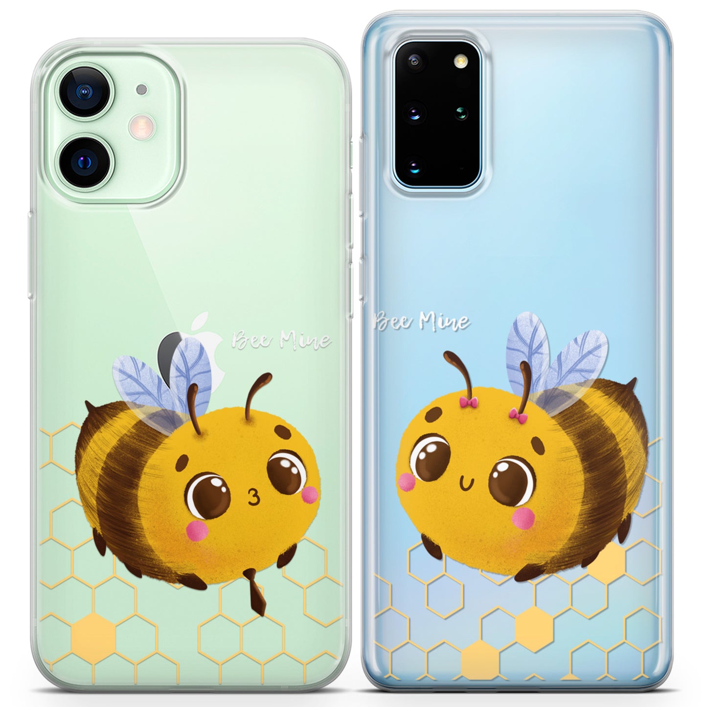 Cavka iPhone Couple Cases Bee Mine