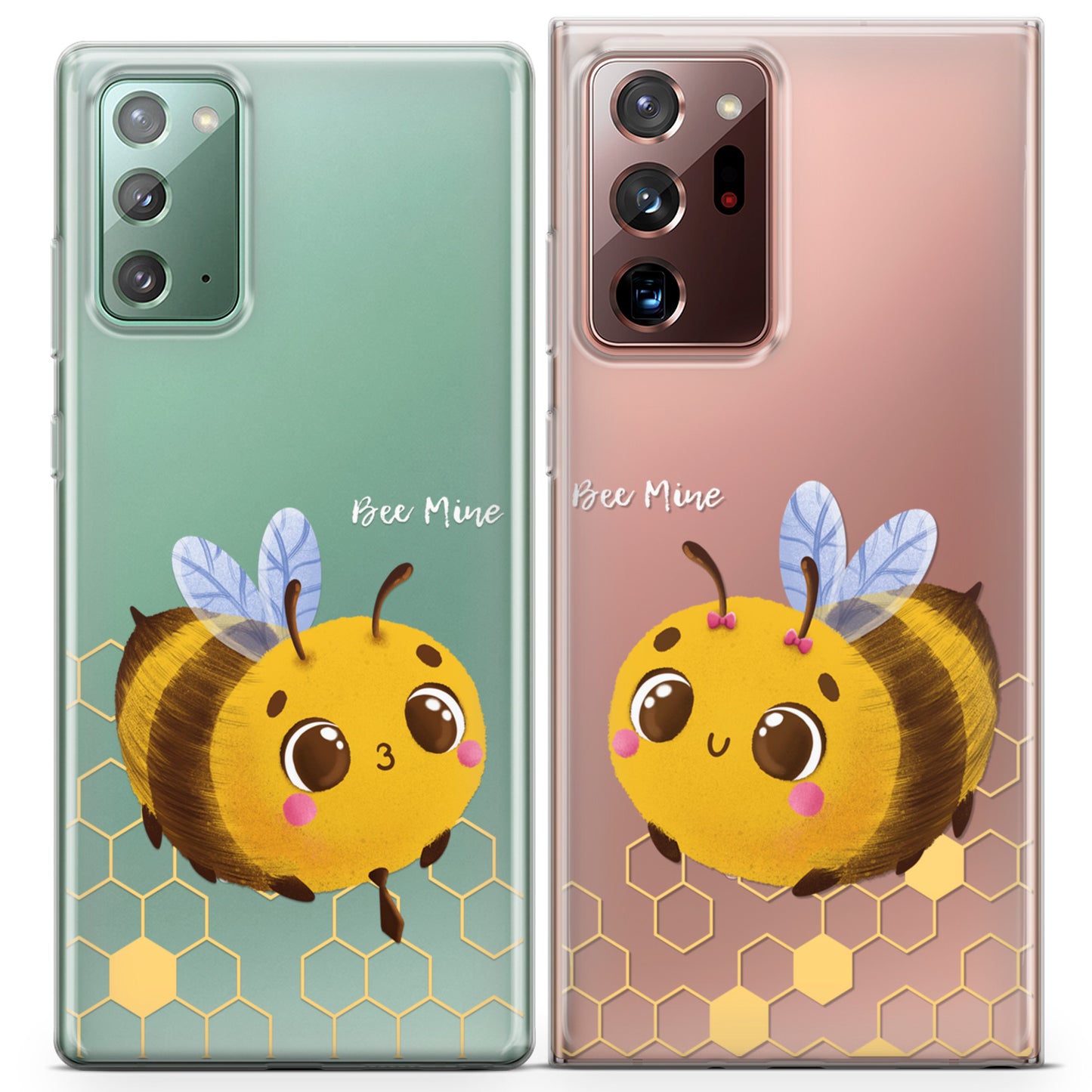 Cavka iPhone Couple Cases Bee Mine