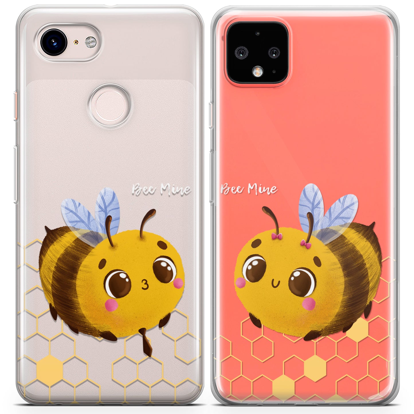 Cavka iPhone Couple Cases Bee Mine