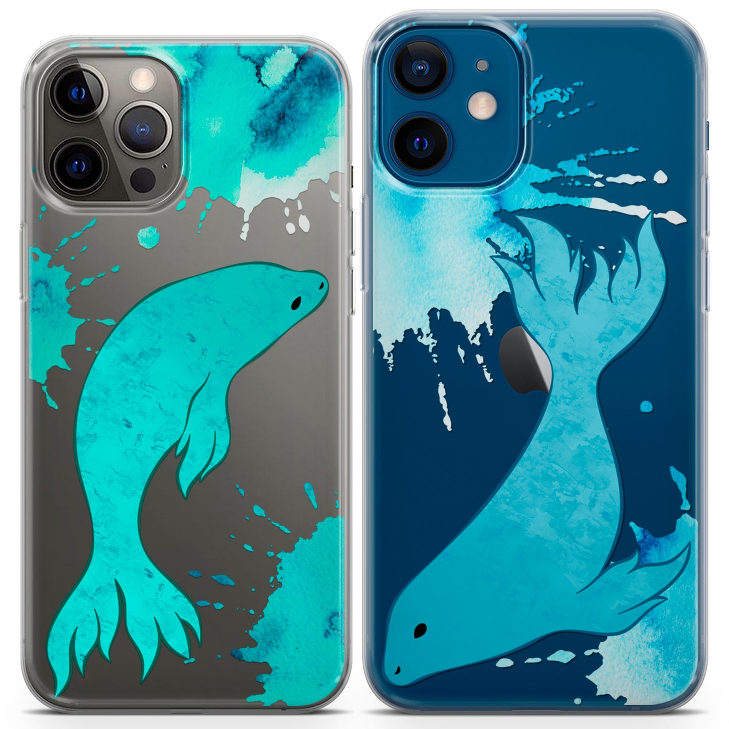 Cavka iPhone Couple Cases Sea Lions