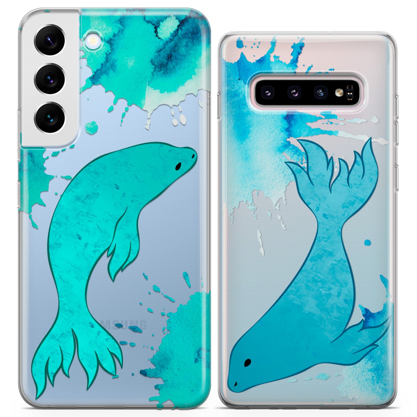 Cavka iPhone Couple Cases Sea Lions