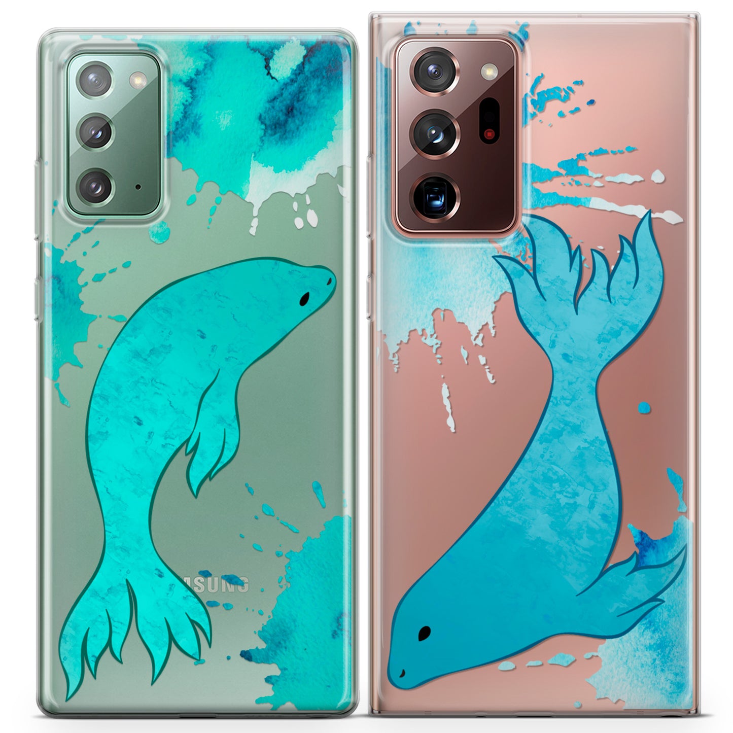 Cavka iPhone Couple Cases Sea Lions