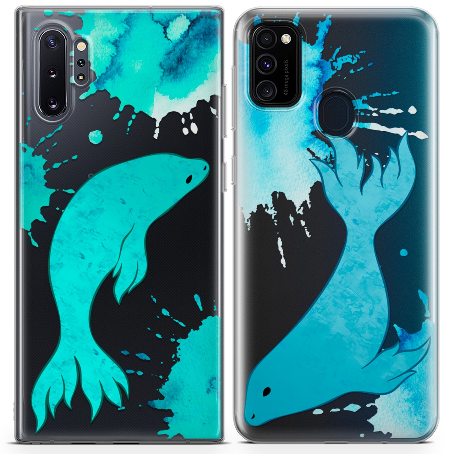 Cavka iPhone Couple Cases Sea Lions