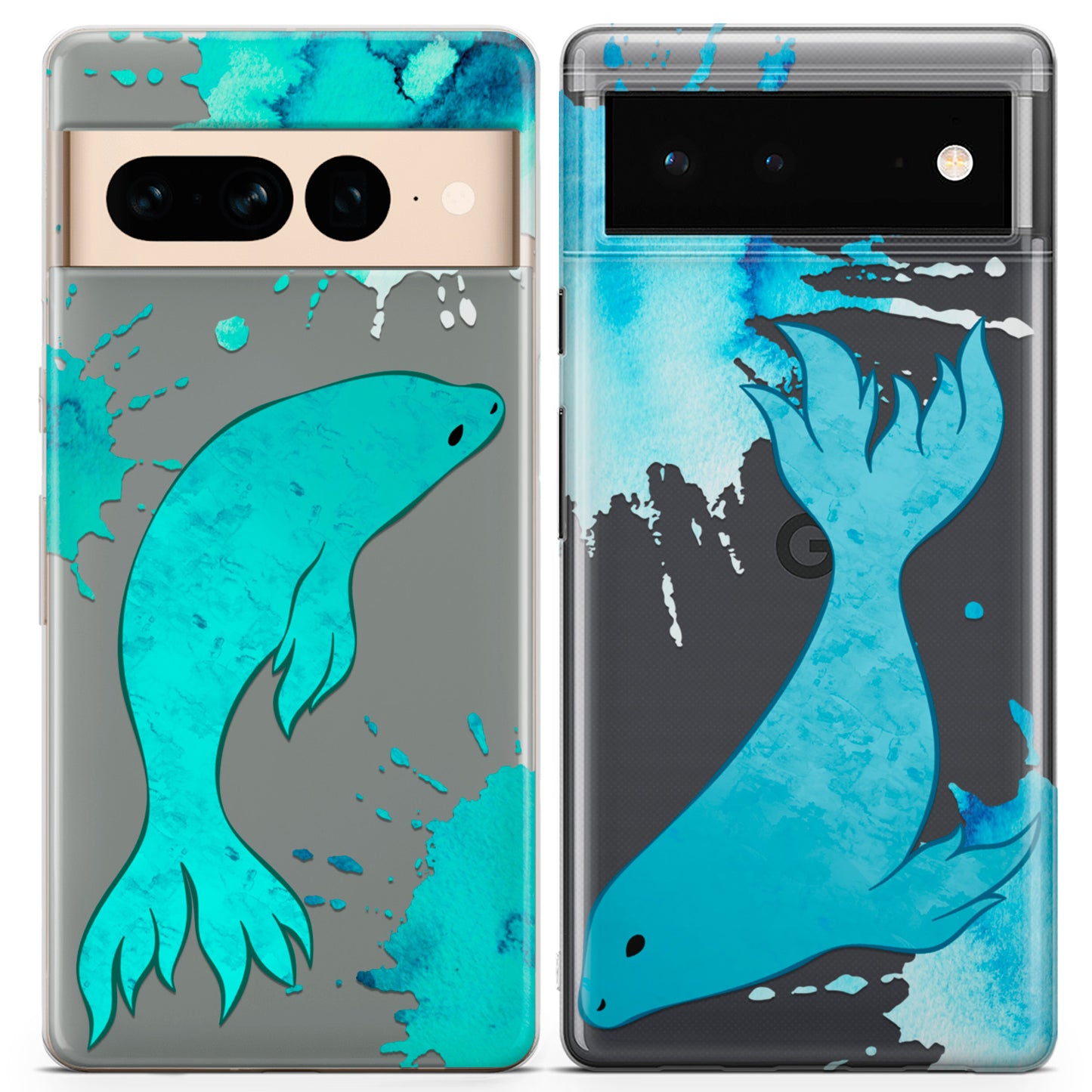 Cavka iPhone Couple Cases Sea Lions