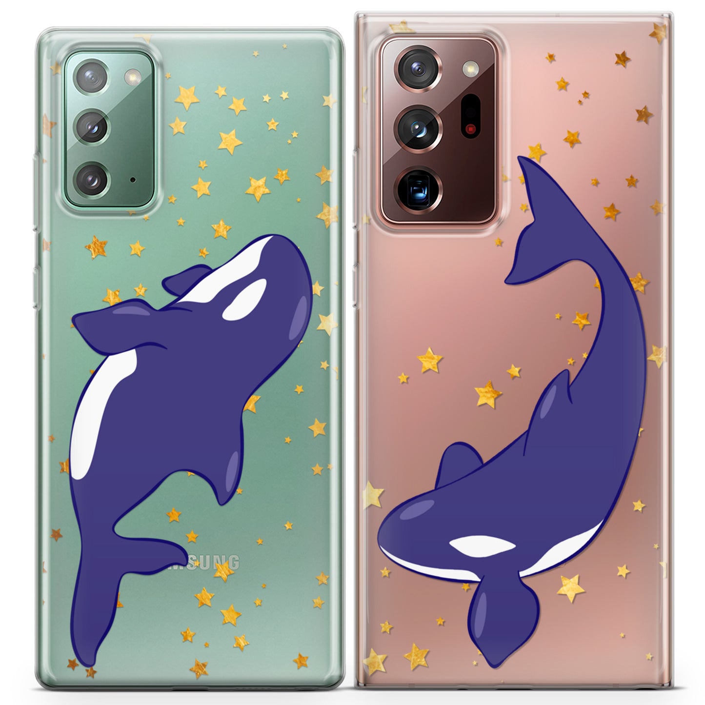 Cavka iPhone Couple Cases Cute Killer Whales