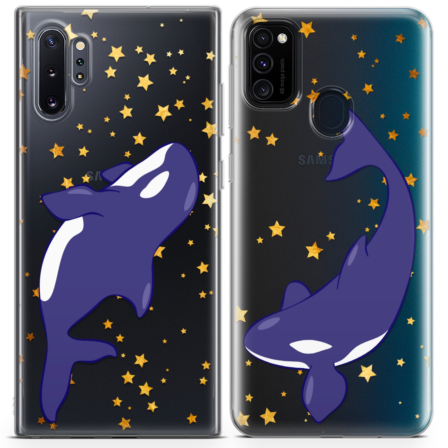 Cavka iPhone Couple Cases Cute Killer Whales