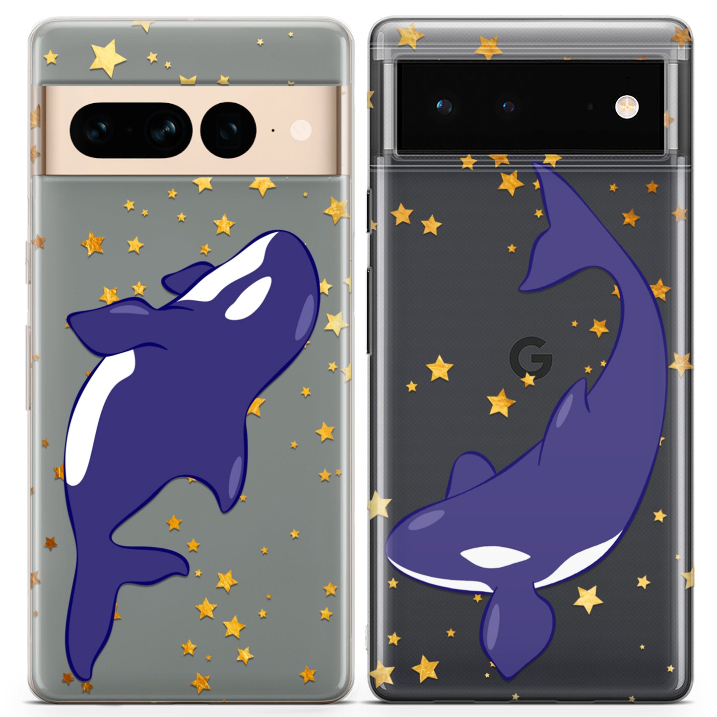 Cavka iPhone Couple Cases Cute Killer Whales