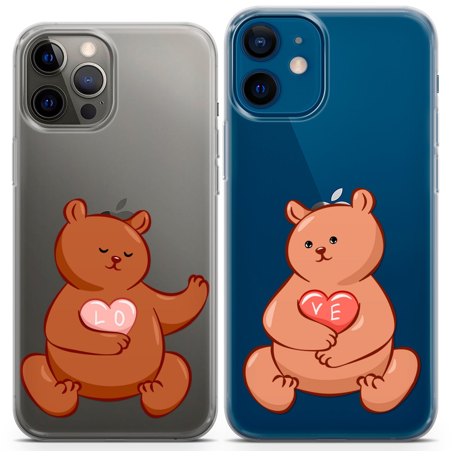 Cavka iPhone Couple Cases Teddy Bears