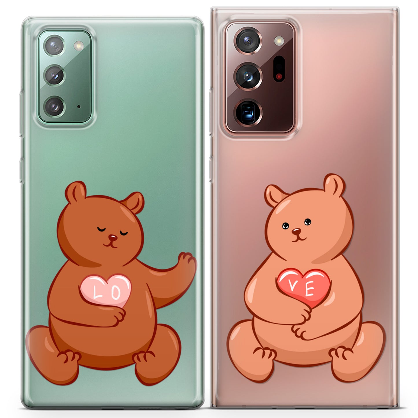 Cavka iPhone Couple Cases Teddy Bears