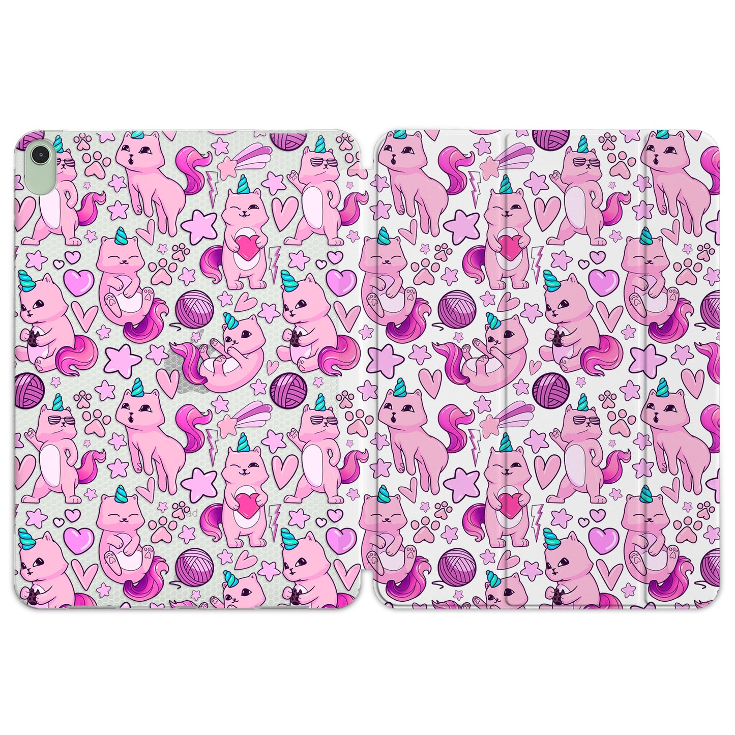 Cavka Apple iPad Smart Cover Cat Unicorn Pattern